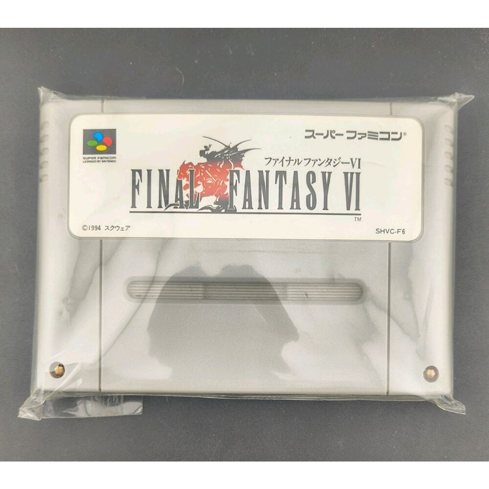 Final Fantasy VI - Nintendo Super Famicom (SFC) Authentic Japanese Import